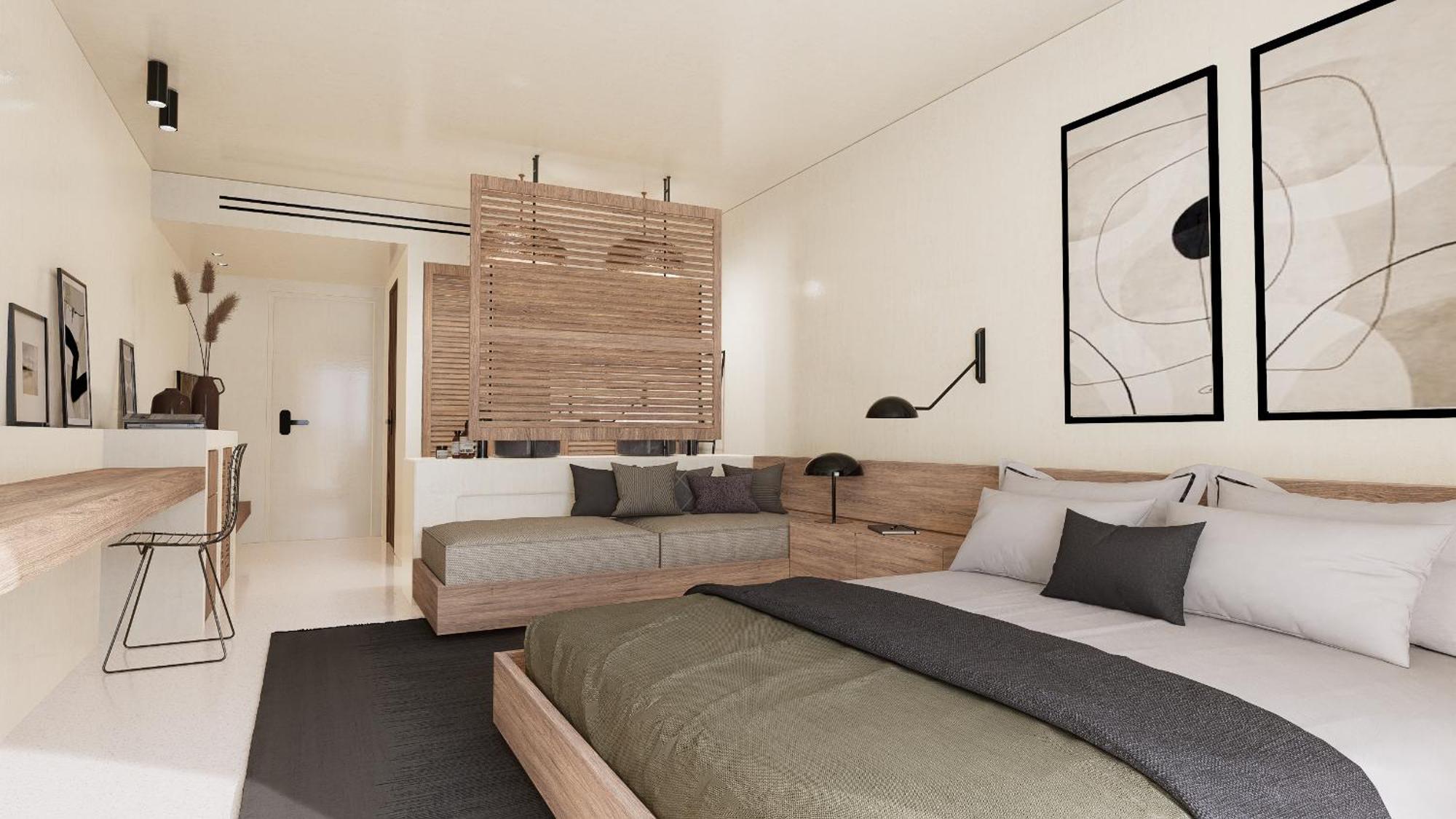 Deluxe Kamer met Uitzicht op het Zwembad